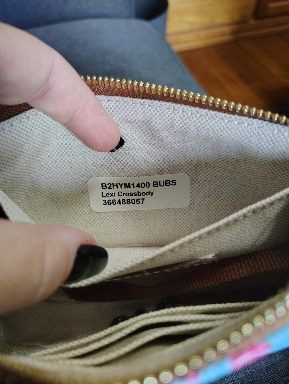 Dooney & Bourke Lexi Crossbody Hydrangea Monogram